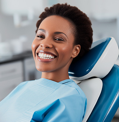 happy woman because thanks to dental tourism you can save up to 80% in costs